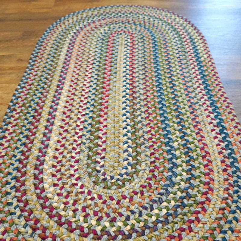 Cloverdale Wool Multi, Oval 2'6" x 8'