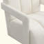 Ensemble de 2 fauteuils avec accoudoirs en forme de L et tissu en polyester 26,3 po-1736461672
