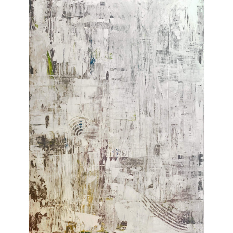 Taupe Gray - Artist Enhanced Canvas Print, 24" H x 20" W x 1" D, Wrapped Canvas
