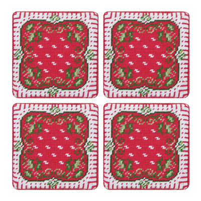 Square 4 Piece Coaster Set