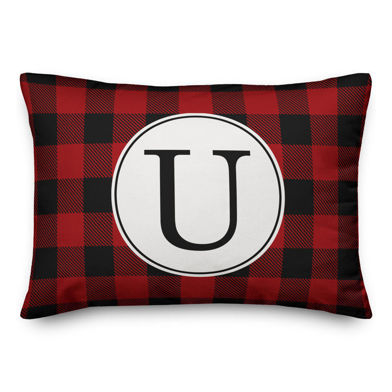  Coussin monogramme, U