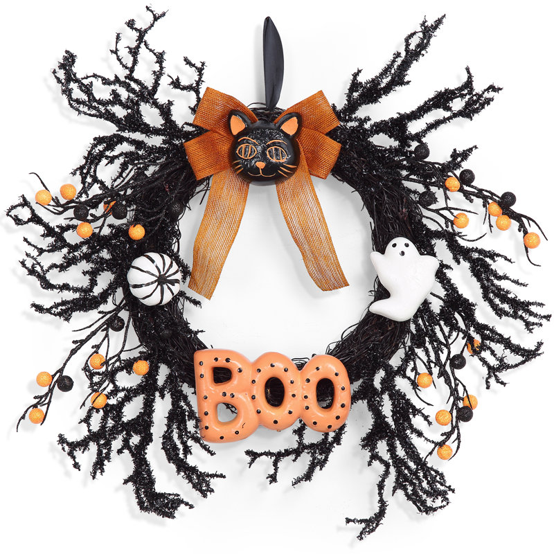 Faux Polyester 18'' Wreath