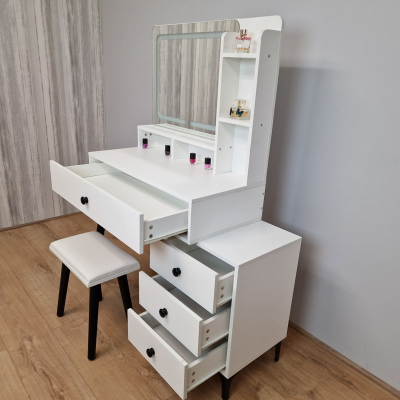 Atreus Dressing Table with Mirror