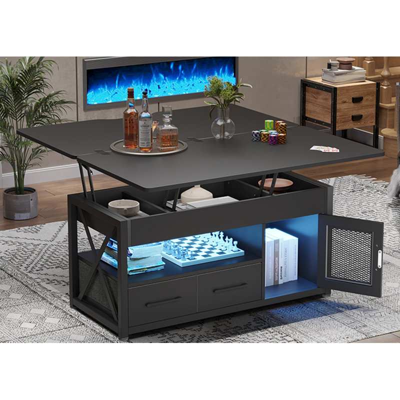 Soukaina Coffee Table, Black