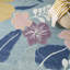 Tapis tropical multicolore bleu 9 pi x 12 pi Megan-1697661473-1700135398