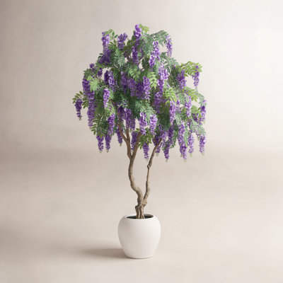 Adcock 96" Flowering Tree in Pot