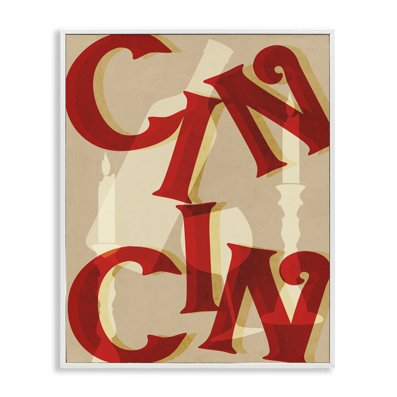«Cin Cin Wine & Candles», dessin de Lil 'Rue, H 14 po x l 11 po, Giclée encadrée blanc bord de mer