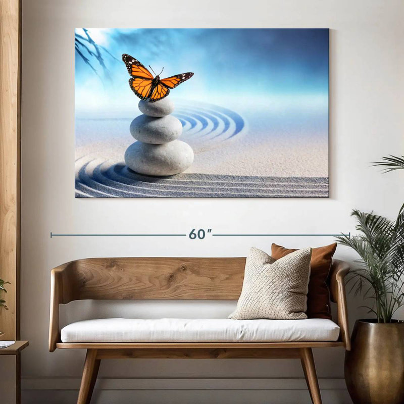 Butterfly Serenity, 34" H x 51" W