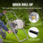 Hose Reel Cart, Hold Up to 175 ft of 5/8’’ Hose (Hose Not Included), Garden Water Hose Carts Mobile Tools with Wheels, Heavy-Duty Powder-coated Steel Outdoor Planting for Garden, Yard, Lawn-93718703