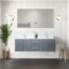 Ensemble de meuble-lavabo double mural 60 "Geneva-1506509366-1559782675