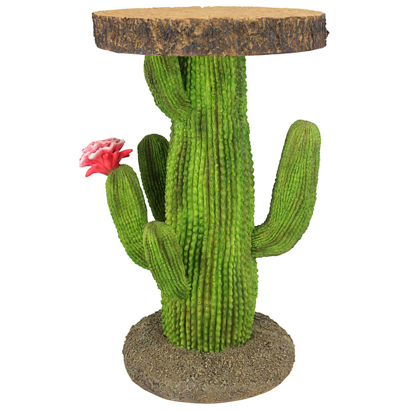Saguaro Cactus Sculptural Side Table