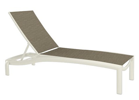 Chaise longue simple 78,5 po Kor, Cape Cove, Parchemin
