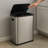 60l (30x2) Dual Compartment Sensor Recycling Bin