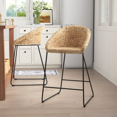 Kyle Counter Stool with Metal Frame