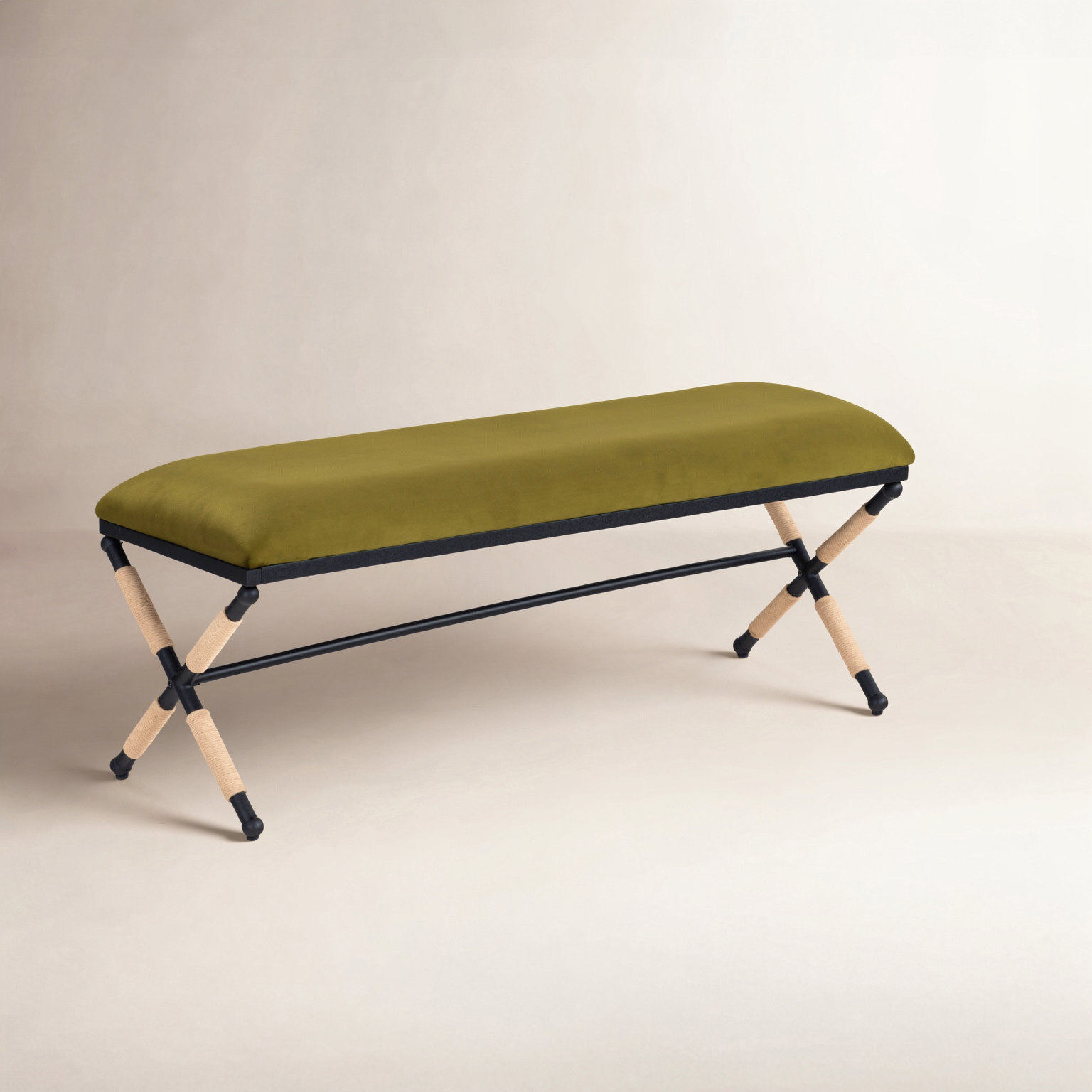 Bolivia Bench, Olive Green