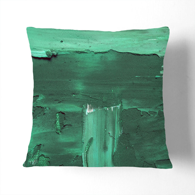 Abstract Square Throw Cushion, 40 x 40 cm, Stone