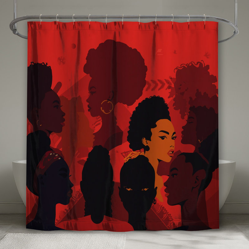 Rideaux de douche Silhouette, L 70 po x H 72 po