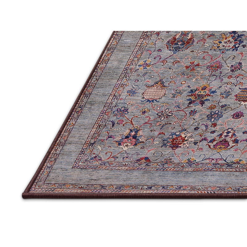 Oriental Indoor Rug, Rectangle 7' x 9'