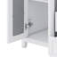 Meuble-lavabo de 36 pouces avec deux portes à fermeture douce, des tablettes réglables et trois tiroirs-357592034