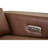  Acadia Power Leather Match Reclining Loveseat with Headrest