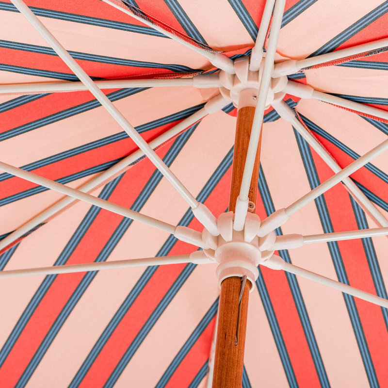 Amalfi Umbrella, Green/Red