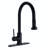 KISRAIS Pull Down Kitchen Faucet with Soap Dispenser-70956596