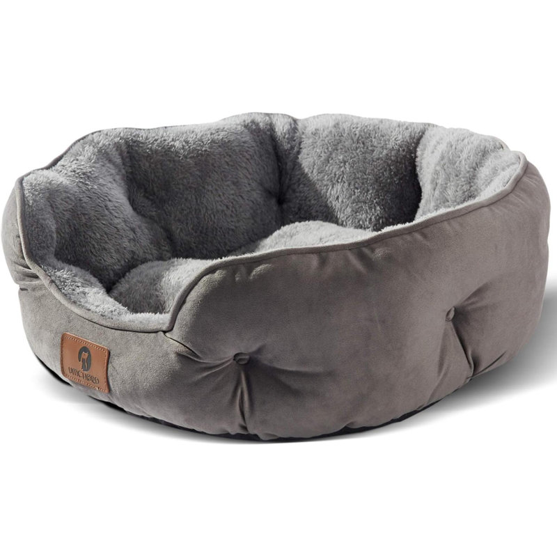 Lit pour chien pour chien, lit pour chat d'intérieur, lit pour animal de compagnie pour chiot et chaton, lavable à la machine avec antidérapant et résistant à l'eau
