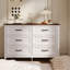 Commode double à 6 tiroirs Ahomly-80642010