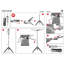 Foldable Tripod Drying Rack-479124609