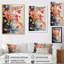 Corail gris érable érable sérénade - impressions sur toile florales et botaniques-349712252-349712253