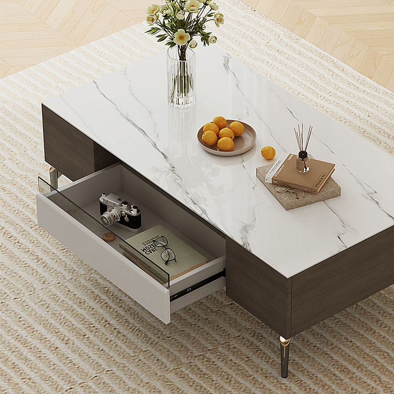 Modern and simple storage coffee table