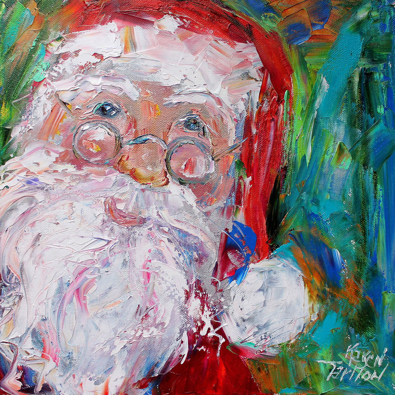 Ensemble de housse de couette en microfibre DiaNoche par Karen Tarlton - Père Noël 2
