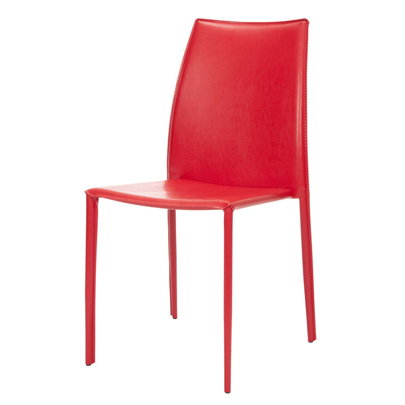 Chaise d'appoint l 17 "Jason, Rouge, 4