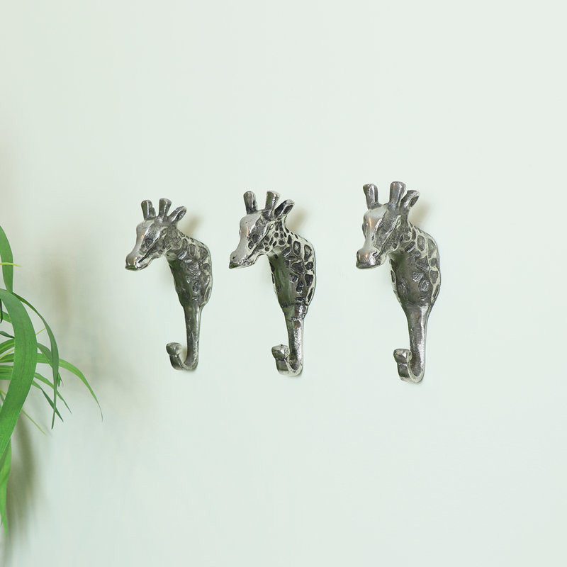 Castelllanos Steel 3 - Hook Coat Rack