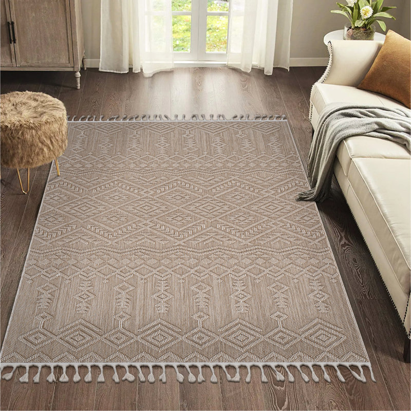 8x10 Area Rug In Natural/traditional Look, For Indoor And Outdoor Applications, Stain , No Shedding, Safe Pets, Available Various Colors & Sizes, Easy To Maintain , Medium Pile 0.28 Inches, Cotton