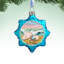 Keepsake Pearl Shell Glass Ornament