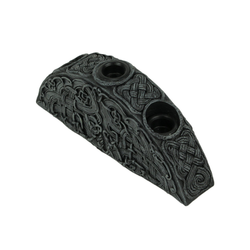 3.5'' H Stone Tabletop Candlestick