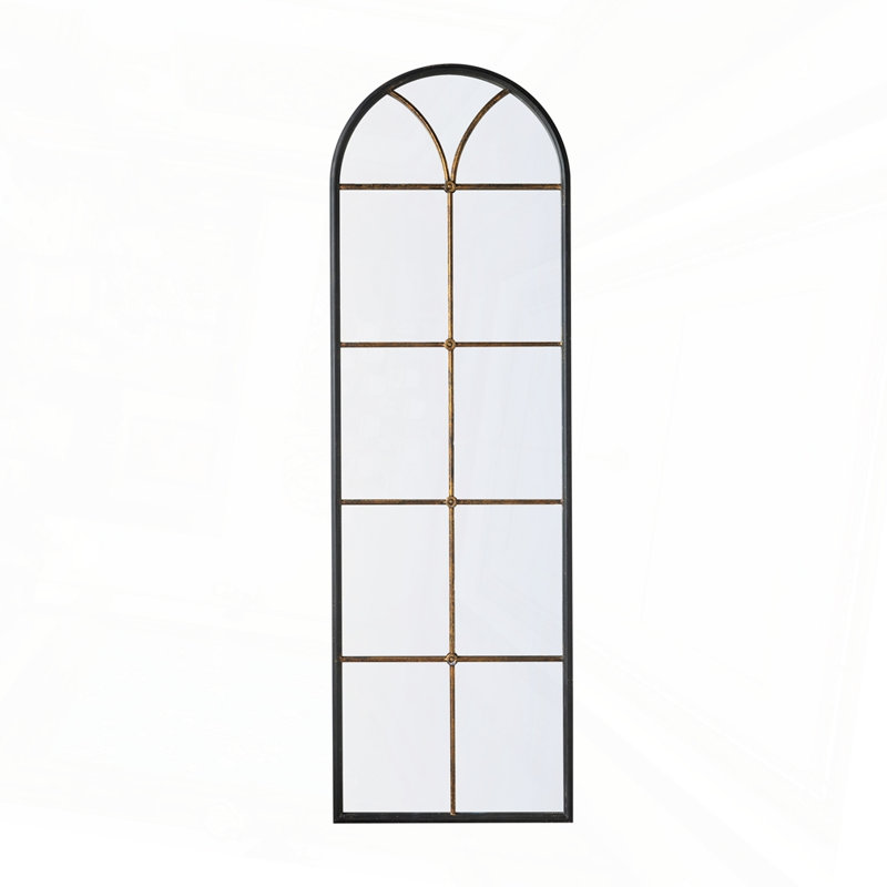 23.5X74.5" Arched Floor Mirror