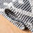 Ashdown Natura Hand Woven Wool Cotton Geometric Rug in Ivory/Black-1440890634