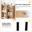 Home Bookshelf 11-Tier Bookcase With Anti-Tipping Kits-1280017323