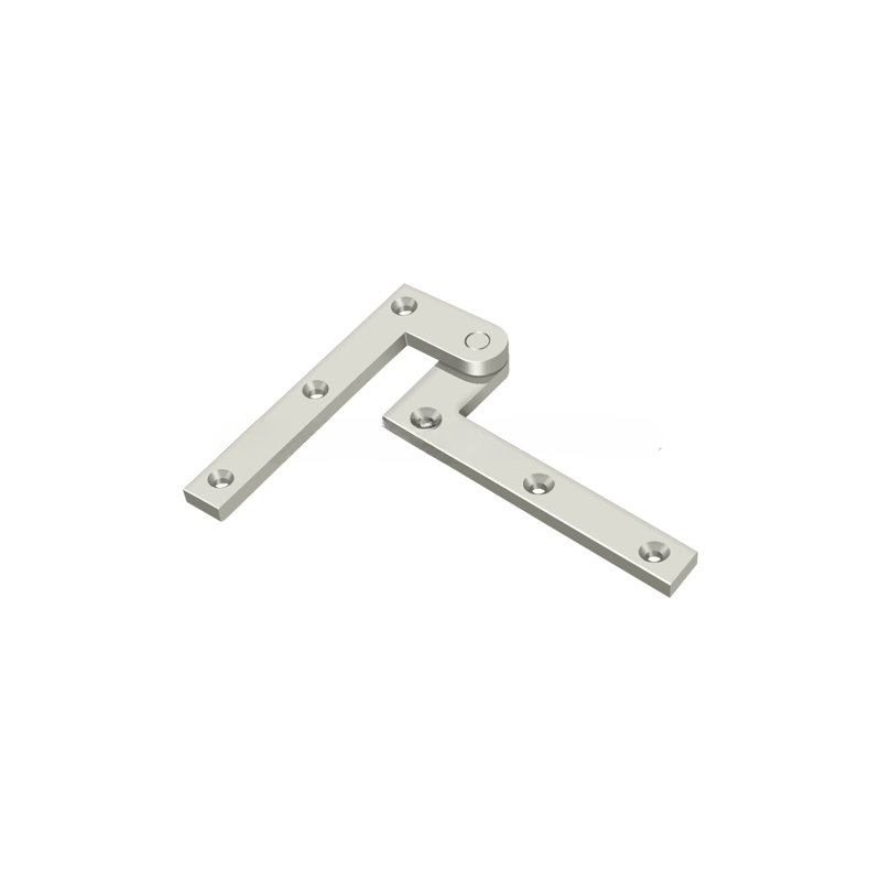 99'' x 16'' Butt Bearing Hinge, Polished Nickel