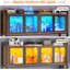 Bureau d'ordinateur avec rangement-999977188