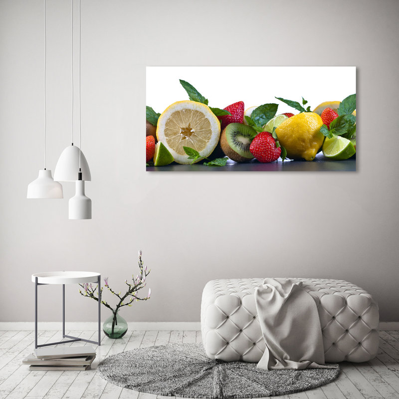 Fruits And Vegetables - Wrapped Canvas Print
