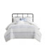 Ensemble de housse de couette en coton 5 pièces Jaquard-130418708