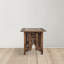 Table de bout pliable en bois massif Lauver