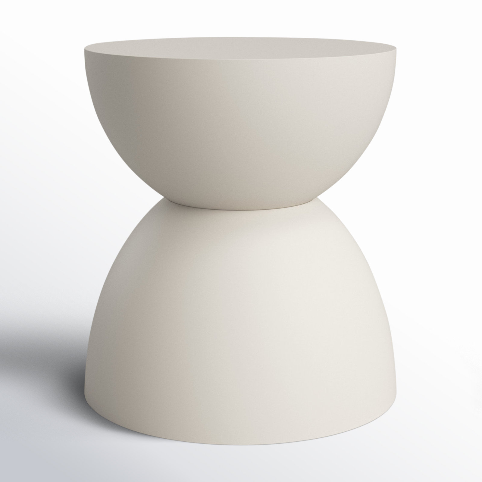 15.75'' Concrete Outdoor Side Table