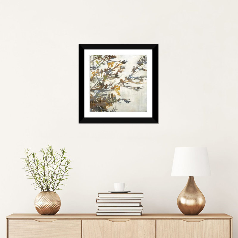 «Flock Together», reproduction sur toile, H 18 po x l 18 po x P 1,5 po, Toile avec cadre noir