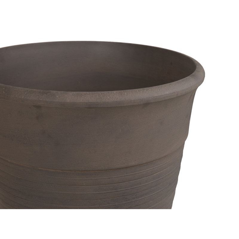 Cyane Pot Planter, 58cm H x 50cm W x 50cm D, Brown