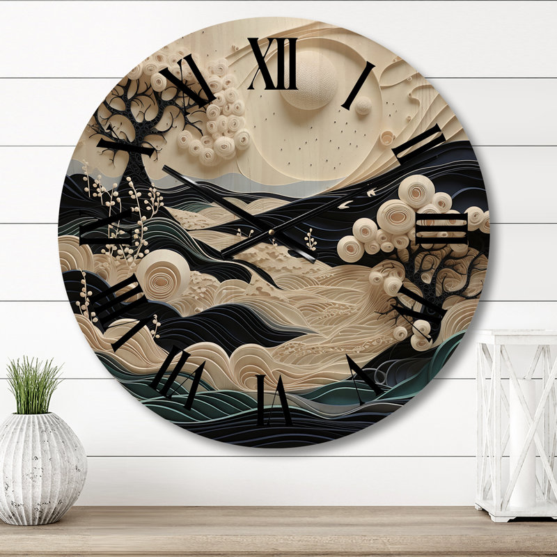 Horloge murale Rahn, Moyenne
