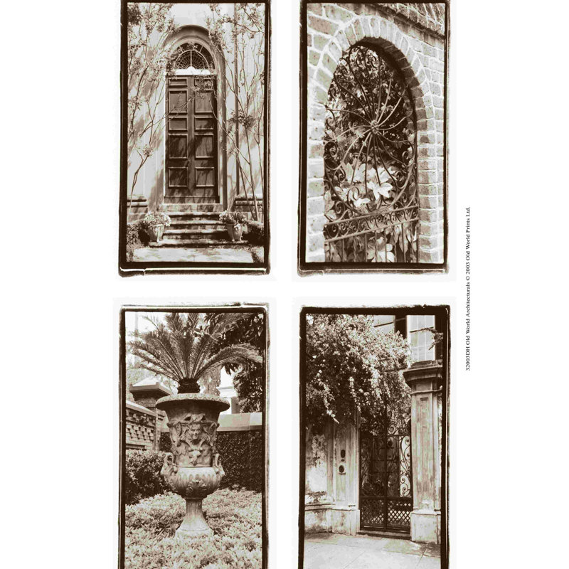 Architecture de l'Ancien Monde, H 18 po x l 12 po